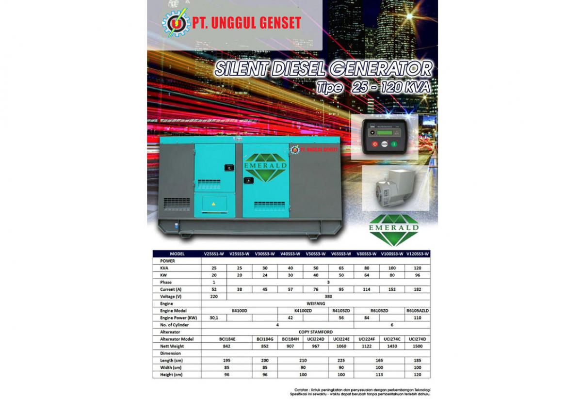 EMERALD 15 - 100 KVA